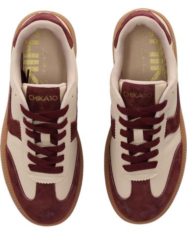 CHIKA10 SNEAKERS NIKITA 03 VINO-WINE VINO-WINE