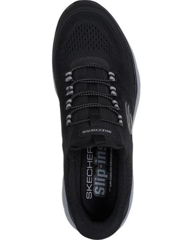 SKECHERS SLIP-INS SUMMITS CINZENTO PRETO NEGRO