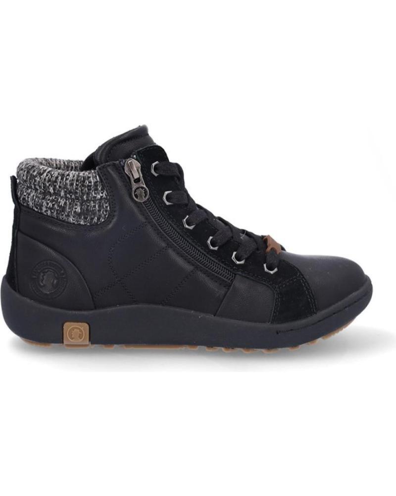 CORONEL TAPIOCCA BOTINS PLANOS T701 PRETOS NEGRO