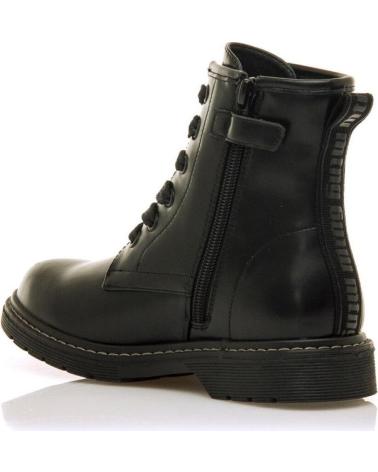 MTNG STIVALI MILITARI 48092 NERI CON LACCI E CERNIERA NEGRO