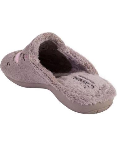 CABRERA 4502 PANTOFOLE TAUPE TAUPE