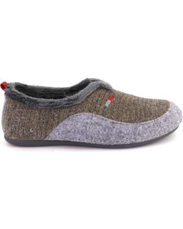 CABRERA 3645 PANTOFOLE TAUPE TAUPE