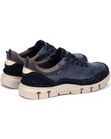 SAPATILHAS CASUAIS DE COURO AZUL MARINHO PIKOLINOS 4287C1 AZUL MARINO