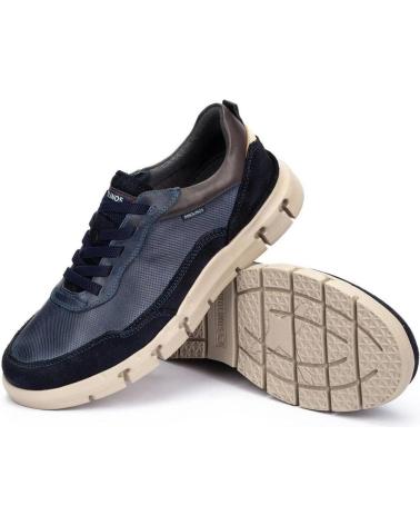 SAPATILHAS CASUAIS DE COURO AZUL MARINHO PIKOLINOS 4287C1 AZUL MARINO