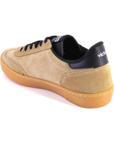 VICTORIA 1126219 SAPATILHAS CASUAIS DE CAMURÇA BEGE BEIGE