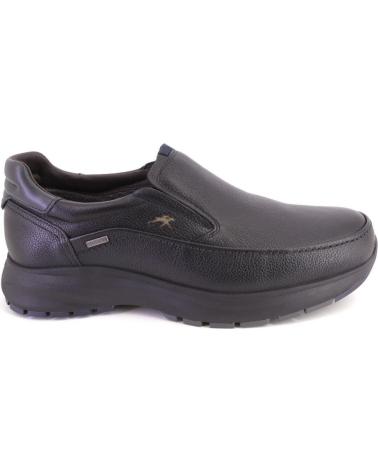 MOCASSINS FLUCHOS F2064 EM COURO PRETO NEGRO