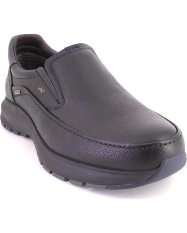 MOCASSINS FLUCHOS F2064 EM COURO PRETO NEGRO
