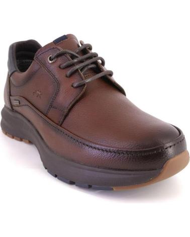 CHAUSSURES À LACETS FLUCHOS F2065 EN CUIR MARRON MARRON
