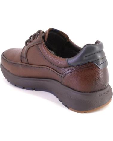 CHAUSSURES À LACETS FLUCHOS F2065 EN CUIR MARRON MARRON