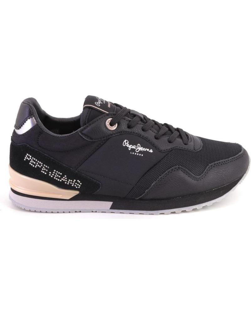 SNEAKERS PEPE JEANS PLS400008 NERE NEGRO