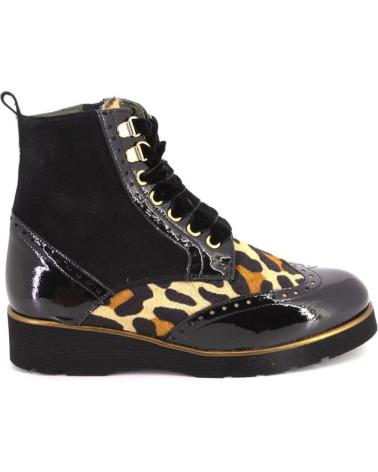 NIVAL BOTÍN LANDA004 PIEL ESTAMPADO LEOPARDO LEOPARDO