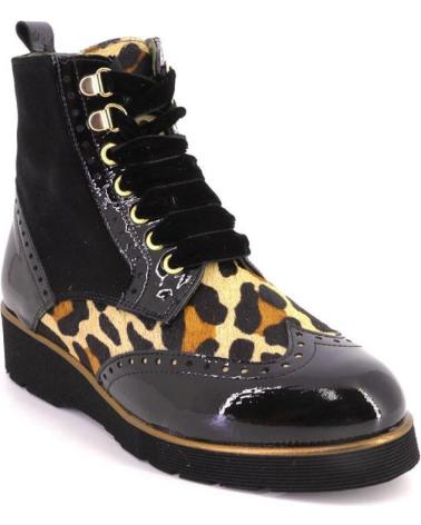 NIVAL BOTÍN LANDA004 PIEL ESTAMPADO LEOPARDO LEOPARDO