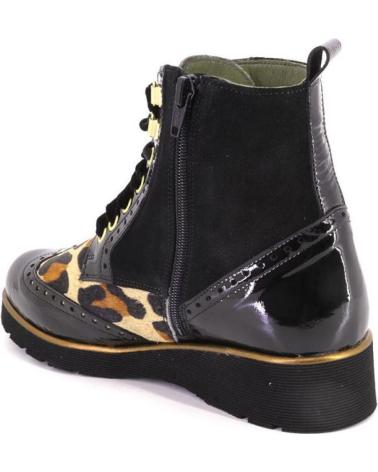 NIVAL BOTÍN LANDA004 PIEL ESTAMPADO LEOPARDO LEOPARDO