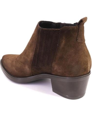 BOTINES VIGUERA 8020VITELO DE ANTE SERRAJE MARRÓN MARRON