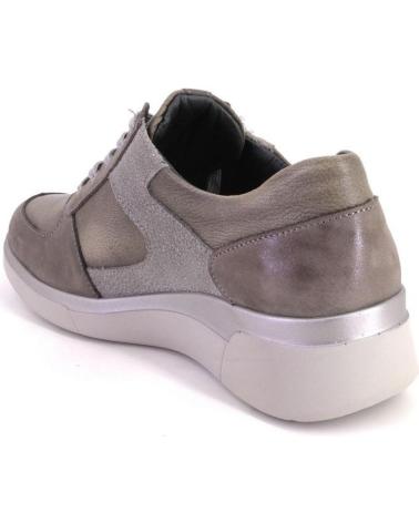 SUAVE 3582 ZAPATOS CON CORDONES PIEL PIEDRA PIEDRA