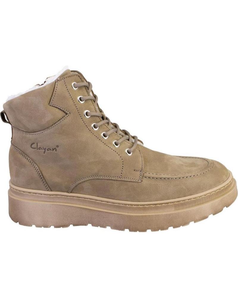 CLAYAN 2684 BOTAS DE HOMBRE NOBUK TAUPE