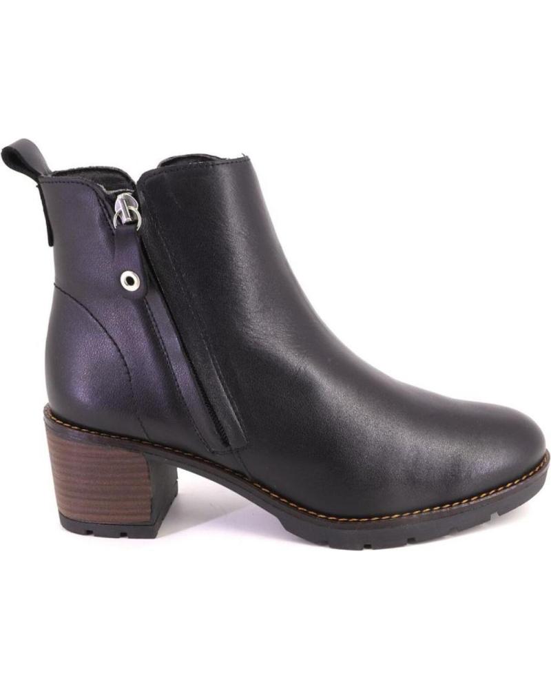 DESIREÉ ROSY3 STIEFELETTEN AUS SCHWARZEM LEDER NEGRO