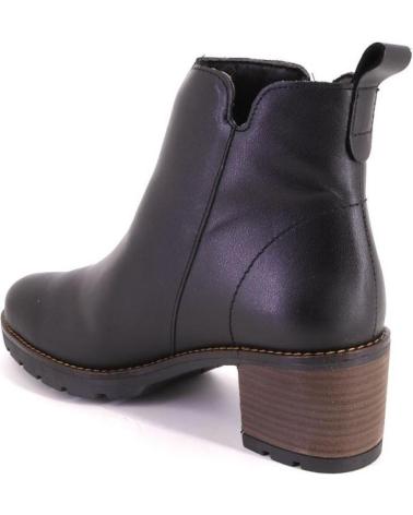 DESIREÉ ROSY3 STIEFELETTEN AUS SCHWARZEM LEDER NEGRO