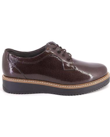 PITILLOS 10761 BROWN LACE-UP SHOES MARRON