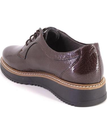 PITILLOS 10761 BROWN LACE-UP SHOES MARRON
