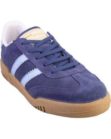 POTOMAC ROAL 35004 - ZAPATILLAS CASUAL DE ANTE AZUL JEANS AZUL JEANS