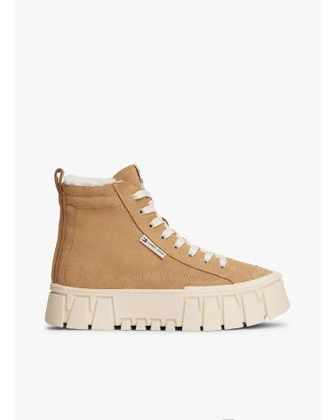 TOMMY HILFIGER TJW VULC FLATFORM SUEDE WL CUERO