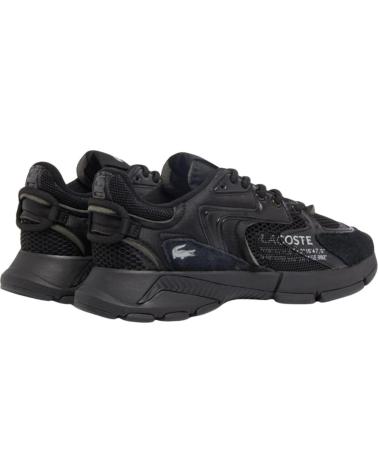LACOSTE L003 NEO BASKETS UNISEXE NOIRES NEGRO