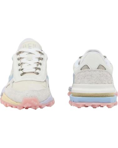 BASKETS LACOSTE ELITE ACTIVE BEIGE BEIGE