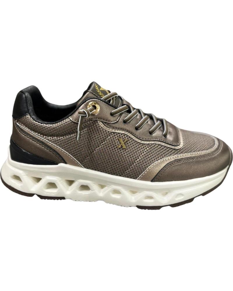 XTI ZAPATILLAS CASUAL MODELO 144573 BRONCE AMARILLO
