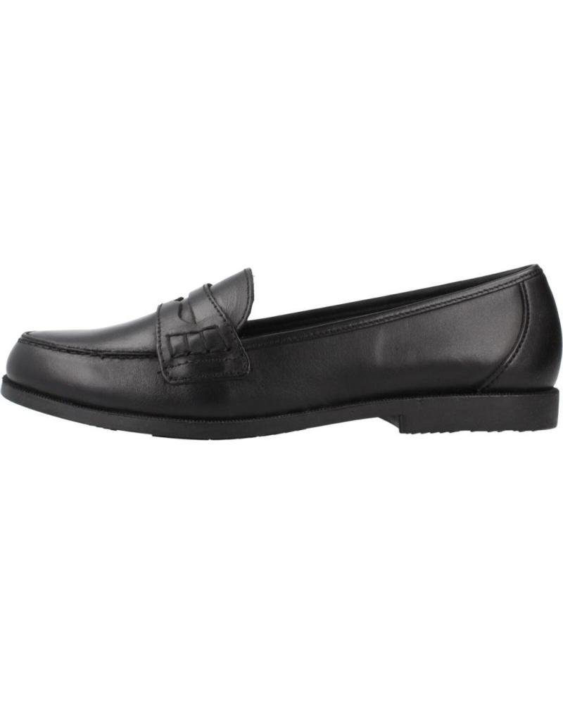 Zapatos De Niña GARVALIN MOCASINES COLEGIALES PARA CHICA GARVALIN 241705 COPETE  NEGROA054
