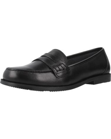 Zapatos De Niña GARVALIN MOCASINES COLEGIALES PARA CHICA GARVALIN 241705 COPETE  NEGROA054