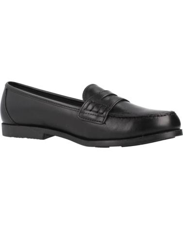 Zapatos De Niña GARVALIN MOCASINES COLEGIALES PARA CHICA GARVALIN 241705 COPETE  NEGROA054
