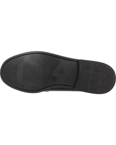 Zapatos De Niña GARVALIN MOCASINES COLEGIALES PARA CHICA GARVALIN 241705 COPETE  NEGROA054