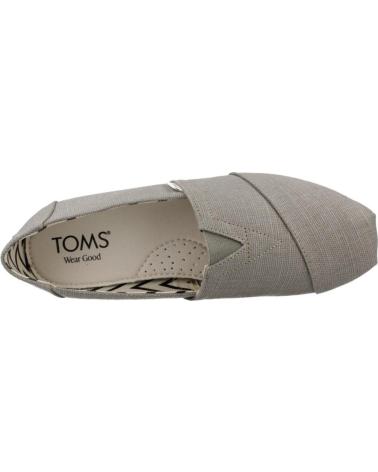 TOMS ESPADRILLES 10021903T GREY GREY