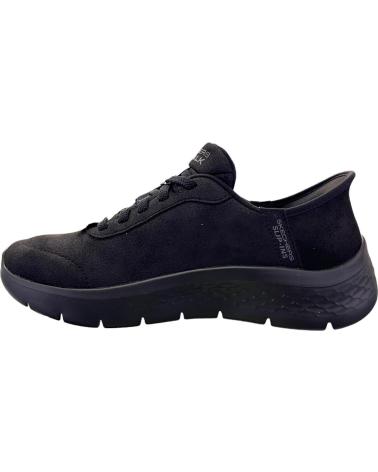SKECHERS ZAPATOS ZAPATOS MUJER ZAPATILLAS BAJAS MODELO SLIPINS GO WAL NEGRO