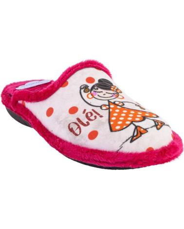SUAVEFLEX 200-OLE ZAPATILLAS DE CASA DE MUJER ROJO
