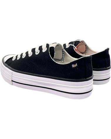 REFRESH ZAPATILLAS LONA NEGRAS 171705 VARIOS COLORES
