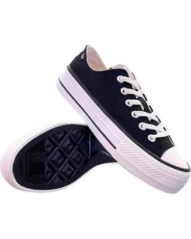 REFRESH ZAPATILLAS LONA NEGRAS 171705 VARIOS COLORES