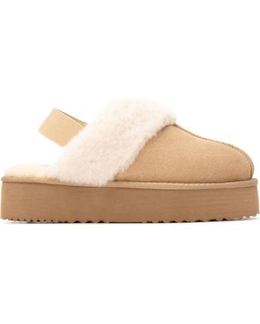 MULES XTI 144440 BEIGE À BRIDE REMBOURRÉE BEIGE