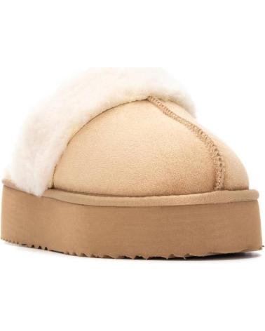 MULES XTI 144440 BEIGE À BRIDE REMBOURRÉE BEIGE