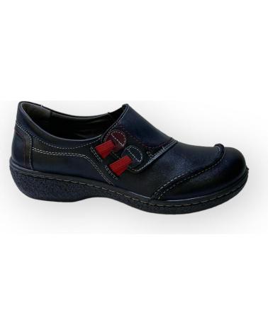 LAURA AZAÑA CASUAL COMFORT SHOES LA11882 BLACK NEGRO