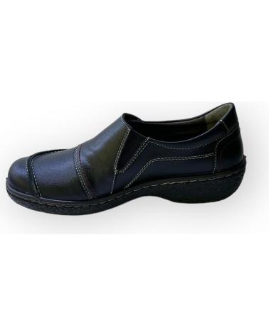 LAURA AZAÑA CASUAL COMFORT SHOES LA11882 BLACK NEGRO