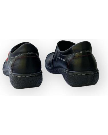LAURA AZAÑA CASUAL COMFORT SHOES LA11882 BLACK NEGRO