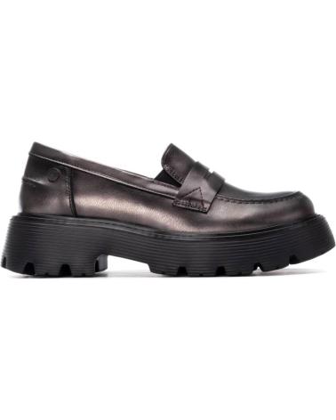 REFRESH 173197 LEAD LOAFER WITH TRACK SOLE PLOMO