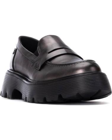 REFRESH 173197 LEAD LOAFER WITH TRACK SOLE PLOMO