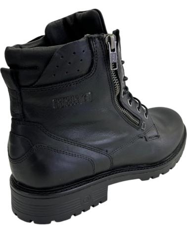 BOTAS DE HOMEM CORONEL TAPIOCCA C2176-11 DE COURO PRETO PIEL NEGROPIEL NEGRO
