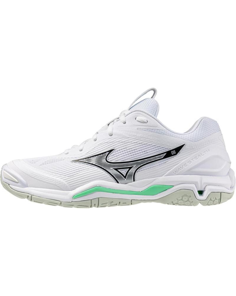 MIZUNO WAVE STEALTH 6 TÊNIS DE HANDEBOL VOLEIBOL BADMINTON VERDE VERDE