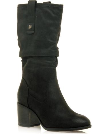 MTNG MUSTANG 59357 STIVALI ARRICCIATI ANTELI NERI NEGRO