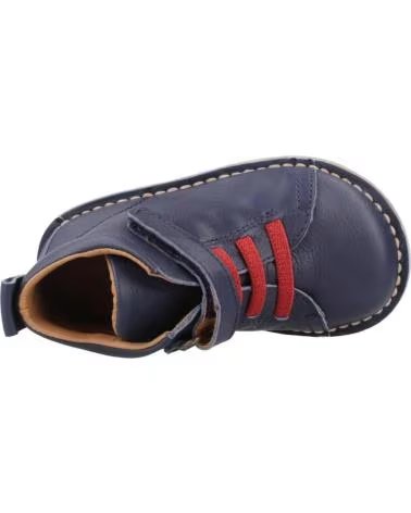 BOSTON BOTAS BARBO CON CIERRE DE VELCRO Y CORDONES ELÁSTICOS ELBA