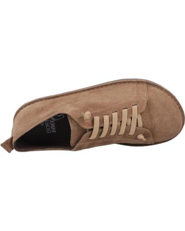 BOSTON ZAPATO RESPETUOSO SANDOKAN CON CORDONES MARRON